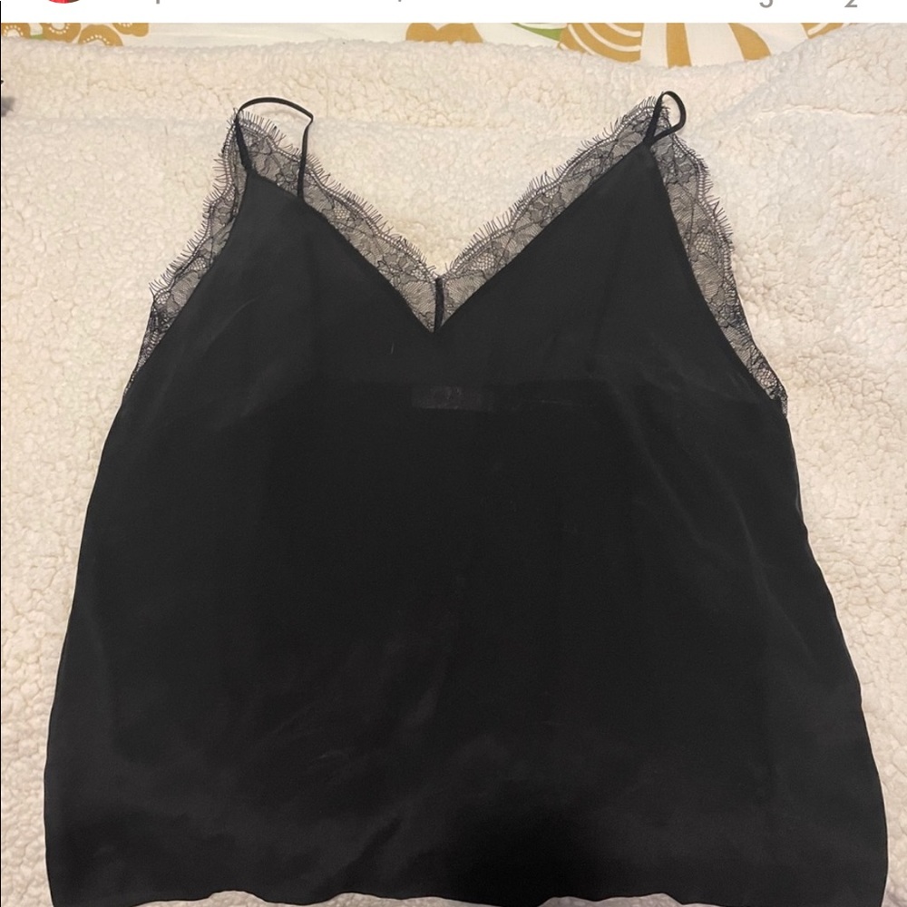 Anine Bing Silk Lace Cami
